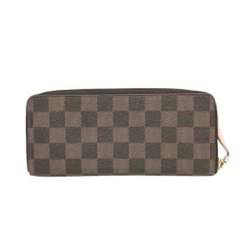 Louis Vuitton Long Wallet Damier Portefeuille Clemence Brown